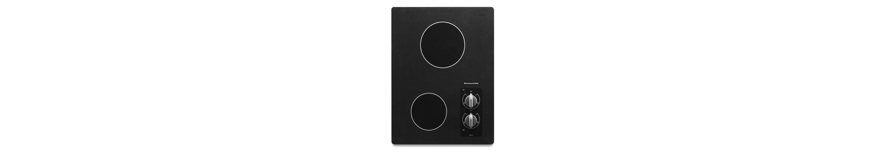 KitchenAid® 15" Electric Cooktop with Two Radiant Elements