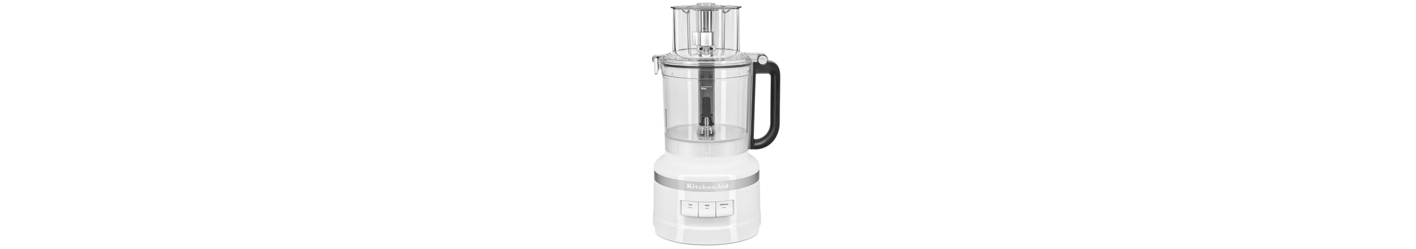 KitchenAid® 9 Cup Food Processor in White.