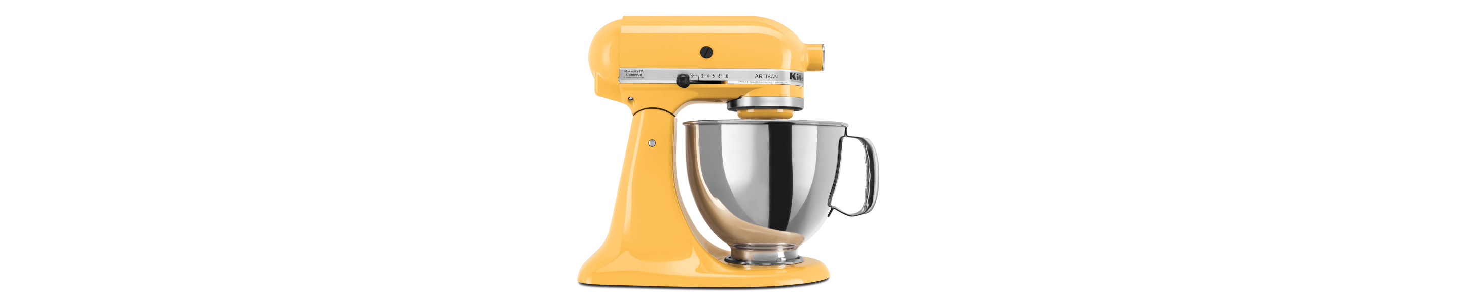 Buttercup KitchenAid® stand mixer