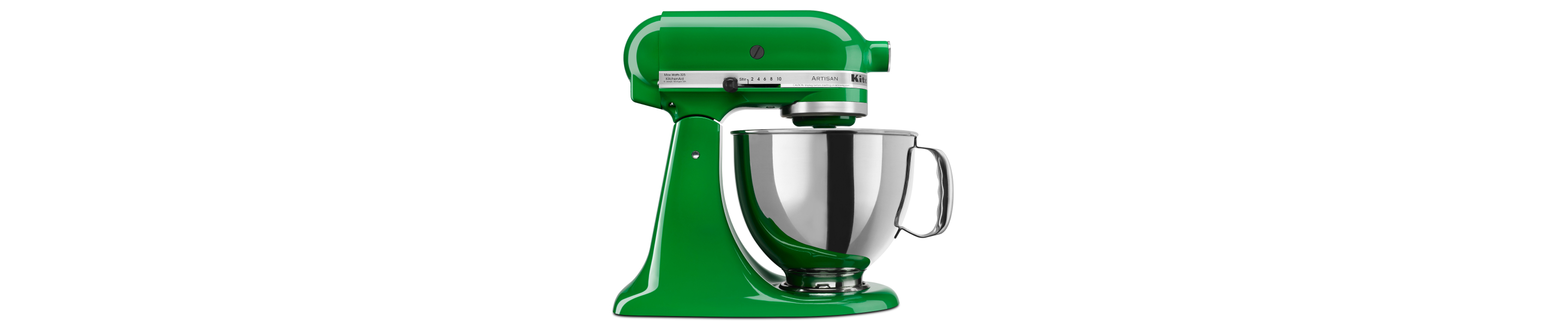 Canopy green KitchenAid® stand mixer 