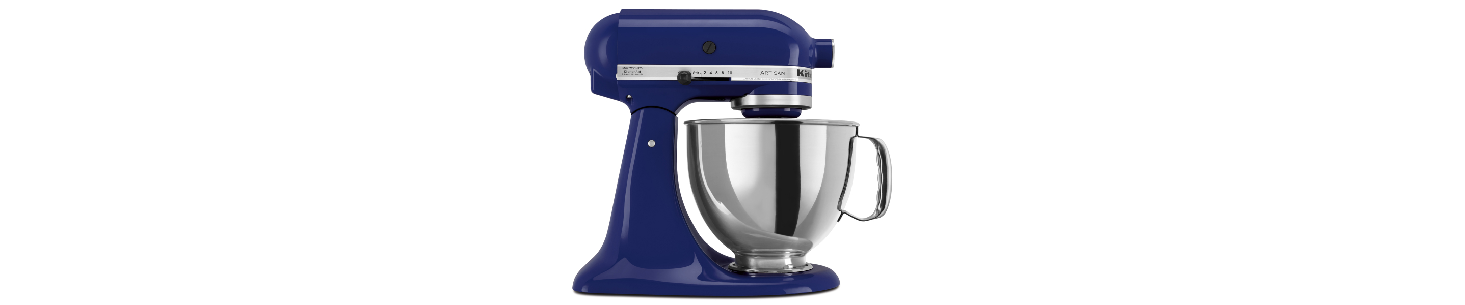 Cobalt blue KitchenAid® stand mixer