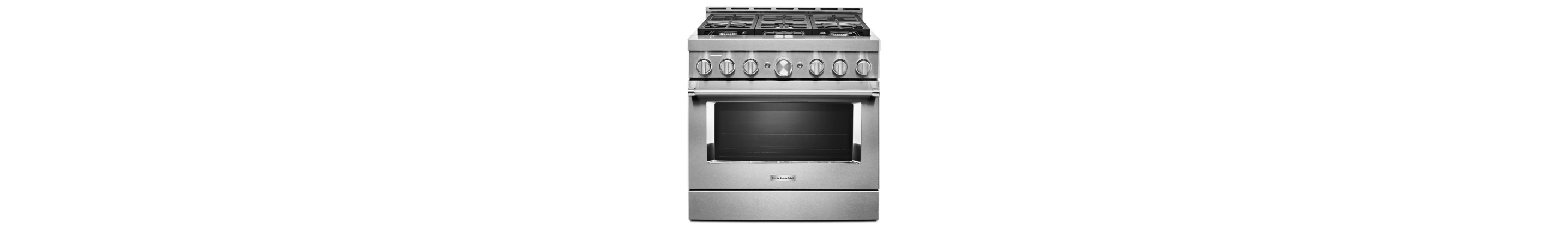 Kitchenaid® 36'' Smart Commercial-style Gas Range With 6 Burners
