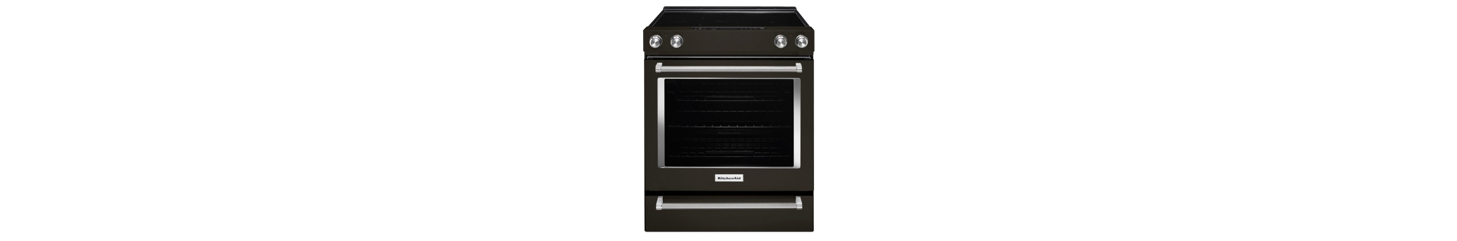 Kitchenaid® 30-inch 5-element Electric Slide-in Convection Range