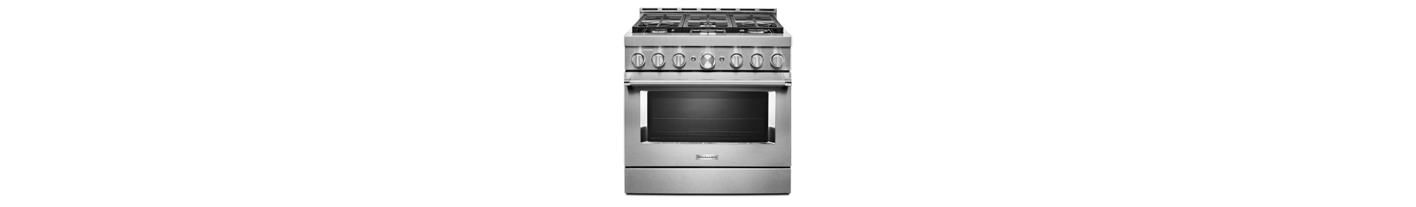 Kitchenaid® 36'' Smart Commercial-style Dual Fuel Range With 6 Burners
