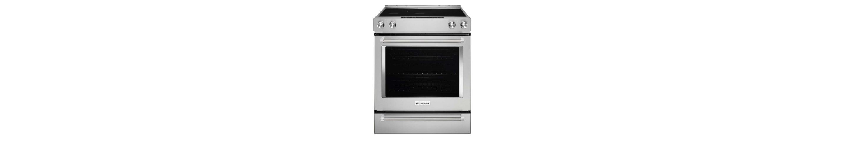 Kitchenaid® 30-inch 5-element Electric Convection Slide-in Range With Baking Drawer