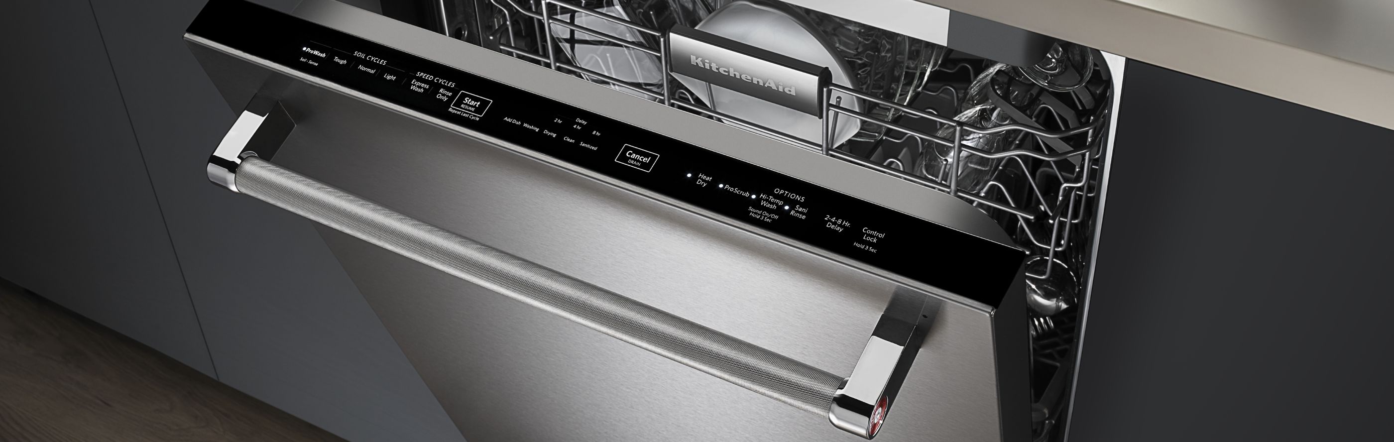 Dishwasher not hot sale built in