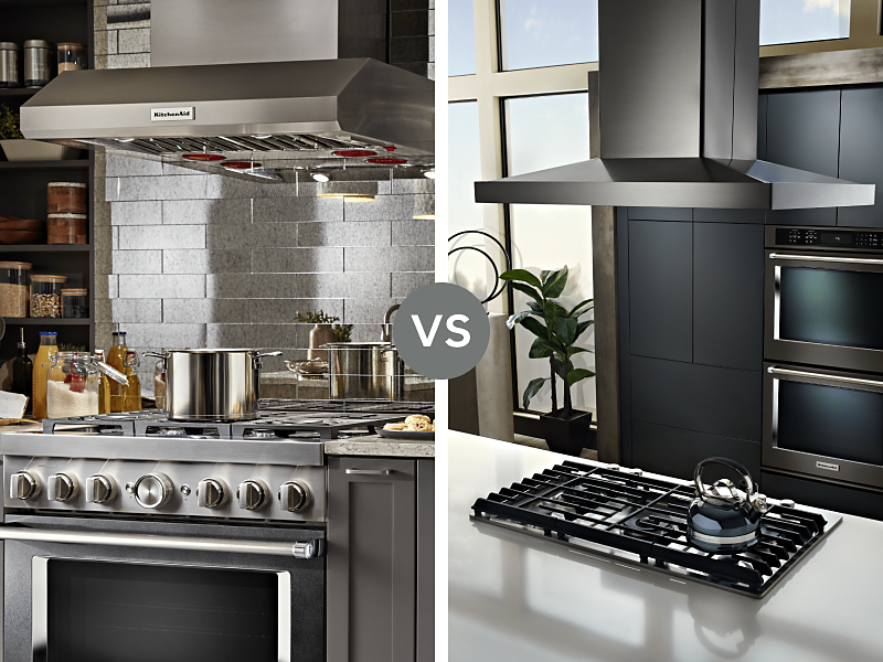 Unducted range hot sale hood