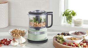 Hummus mixer top
