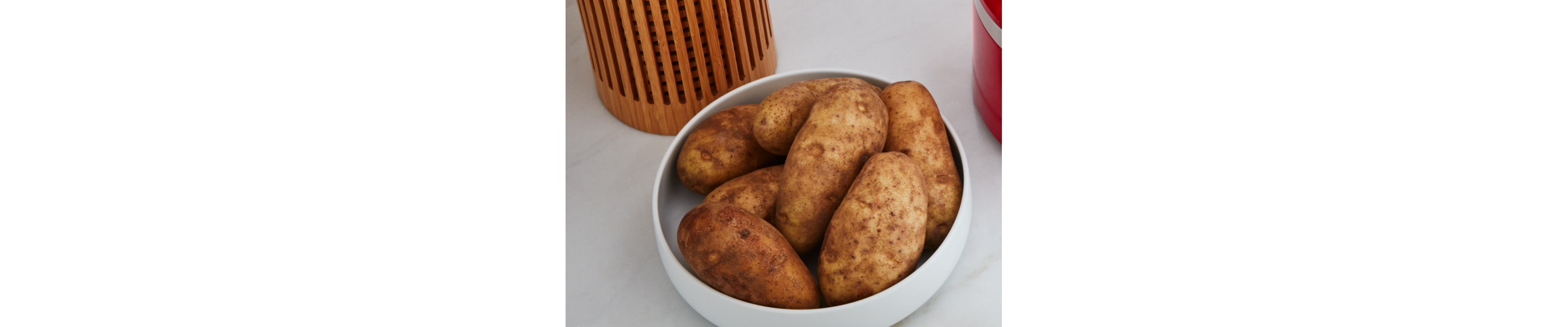 Potatoes in a bowl