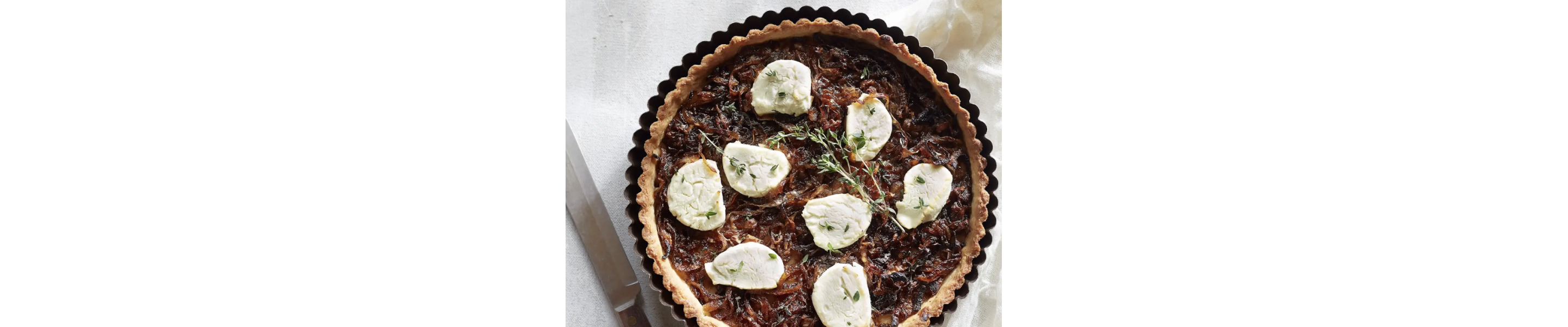 Caramelized Onion and Goat Cheese Tart