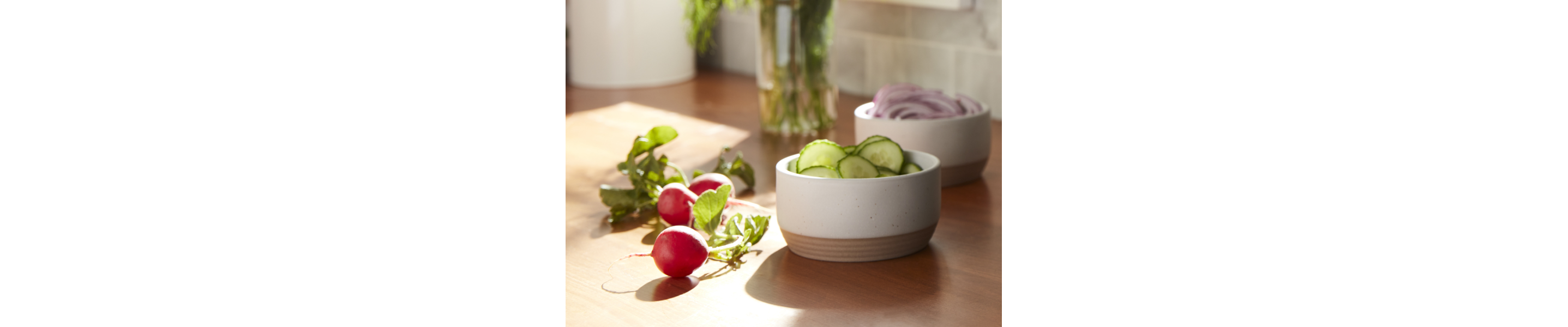 Pickles in a bowl