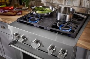 Electric gas top
