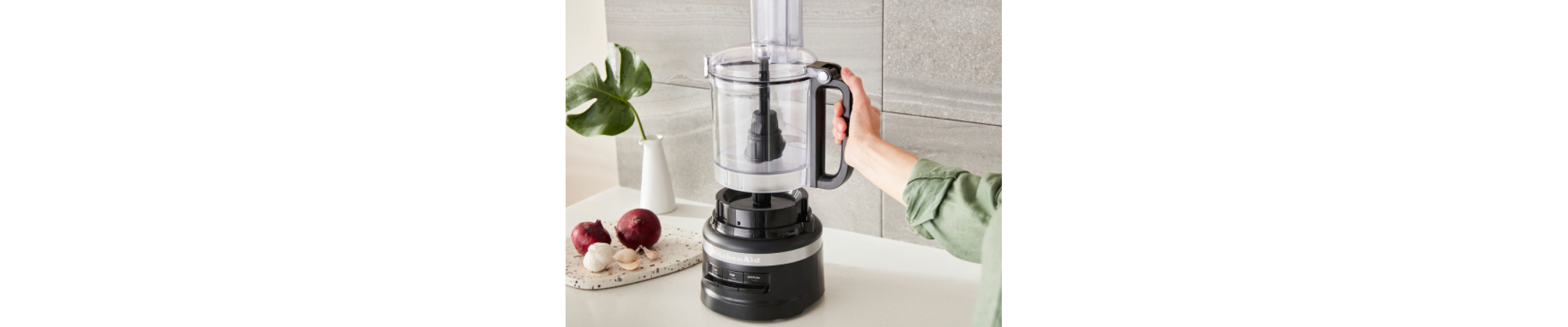 A clean KitchenAid® blender