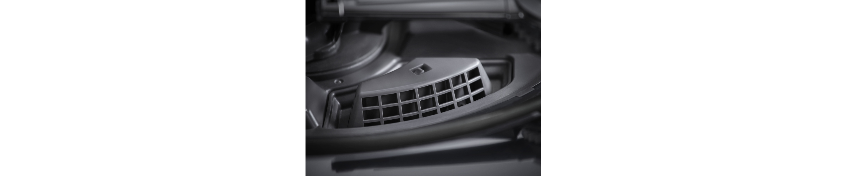 The water inlet valve of a KitchenAid® dishwasher.
