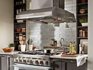 Kitchen range clearance fan