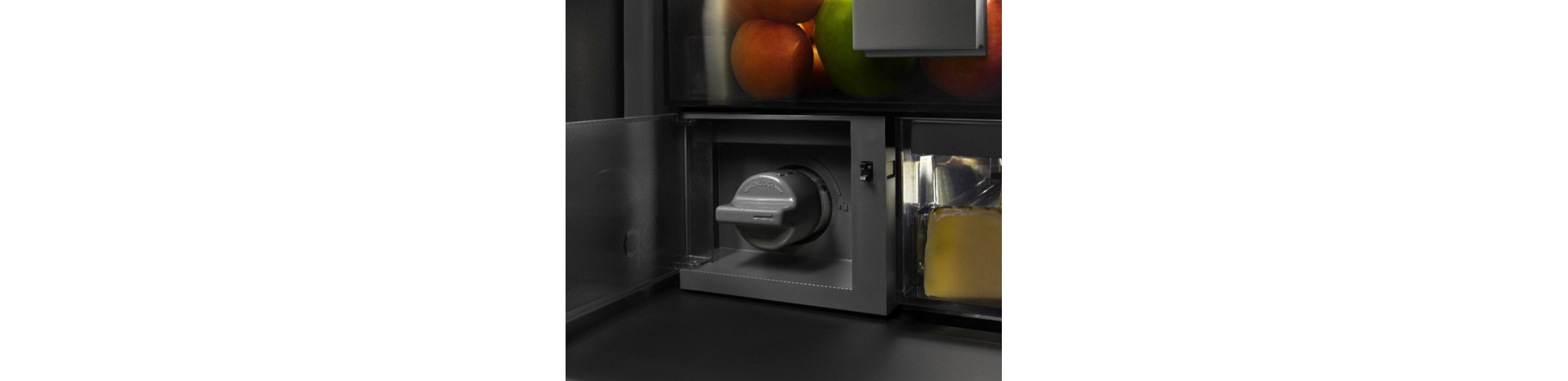 Water filter inside a refrigerator