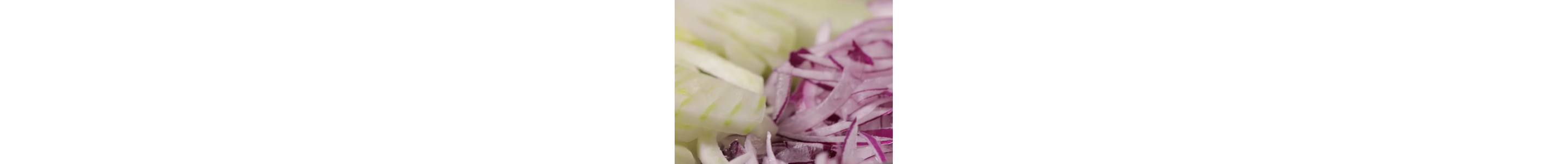 A close-up of chopped onions.