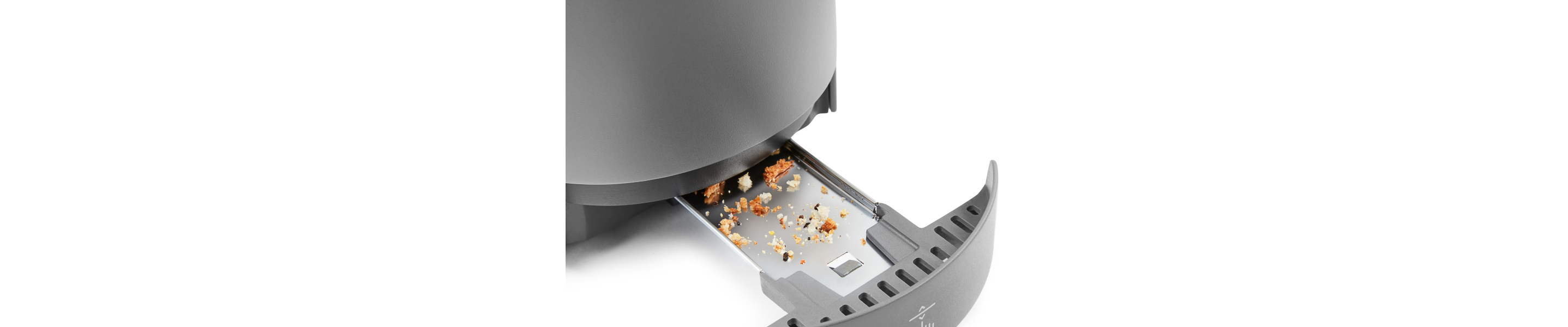 A KitchenAid® toaster crumb tray.