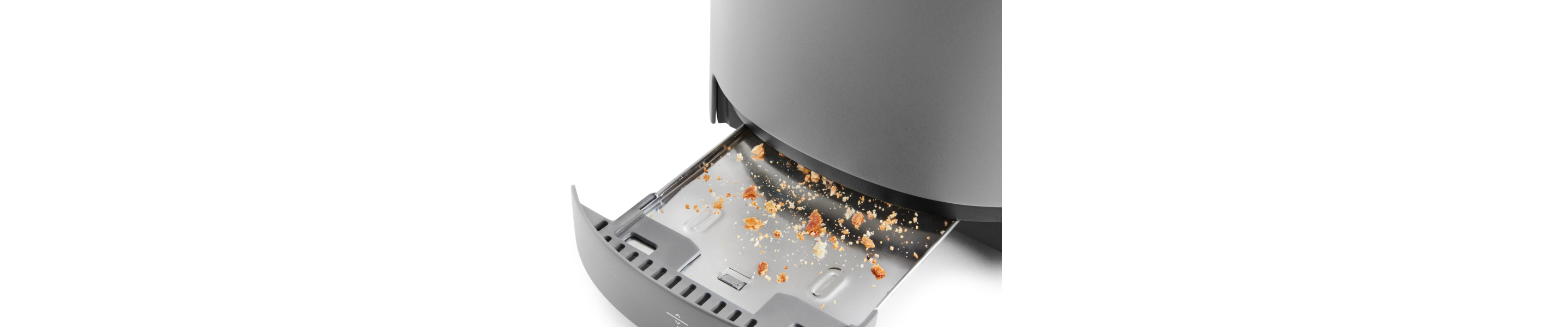 A KitchenAid® toaster crumb tray.
