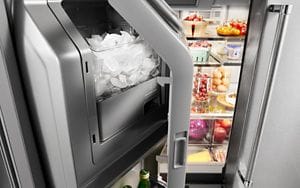 How to Clean an Ice Maker in a Refrigerator KitchenAid