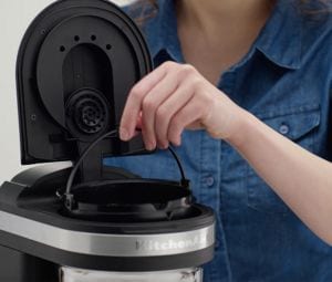 Cleaning kitchenaid coffee maker discount