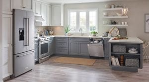 Kitchenaid black stainless online steel appliances
