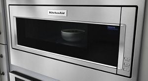 Installing built store in microwave