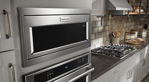 Kitchenaid clearance wall microwave