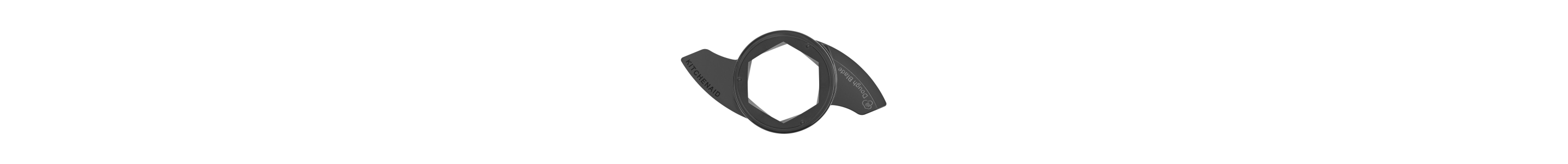 Plastic dough blade of a food processor