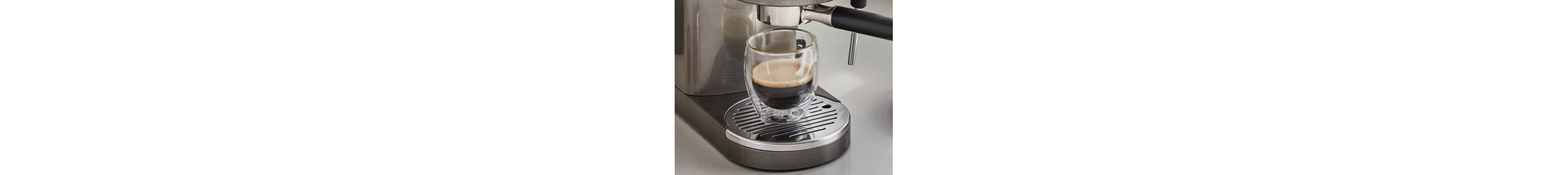 Espresso shot being pulled
