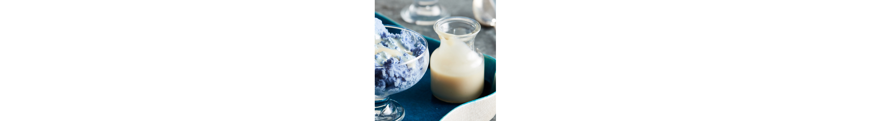  Shaved ice with sweetened condensed milk