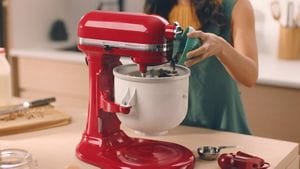 Chocolate ice cream kitchenaid mixer store