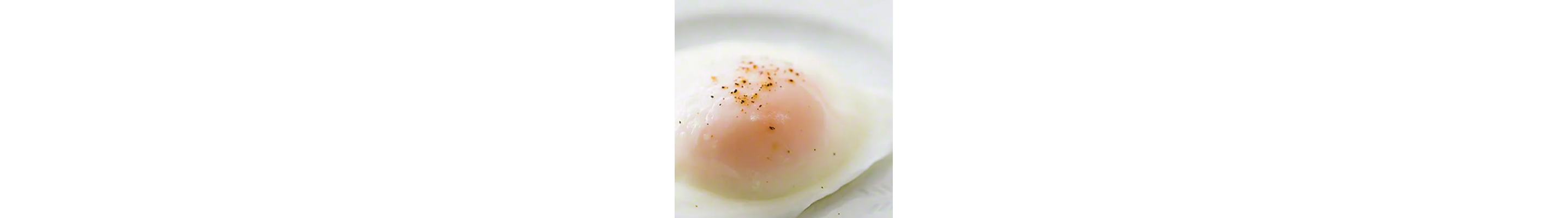 A poached egg