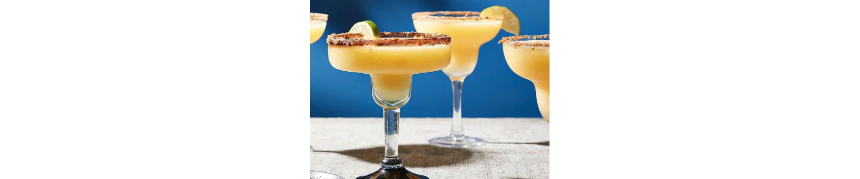 Frozen mango margaritas