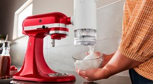 Kitchenaid mixer deals ice