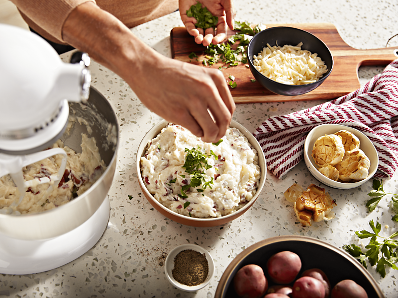 Mashing potatoes with kitchenaid stand mixer online