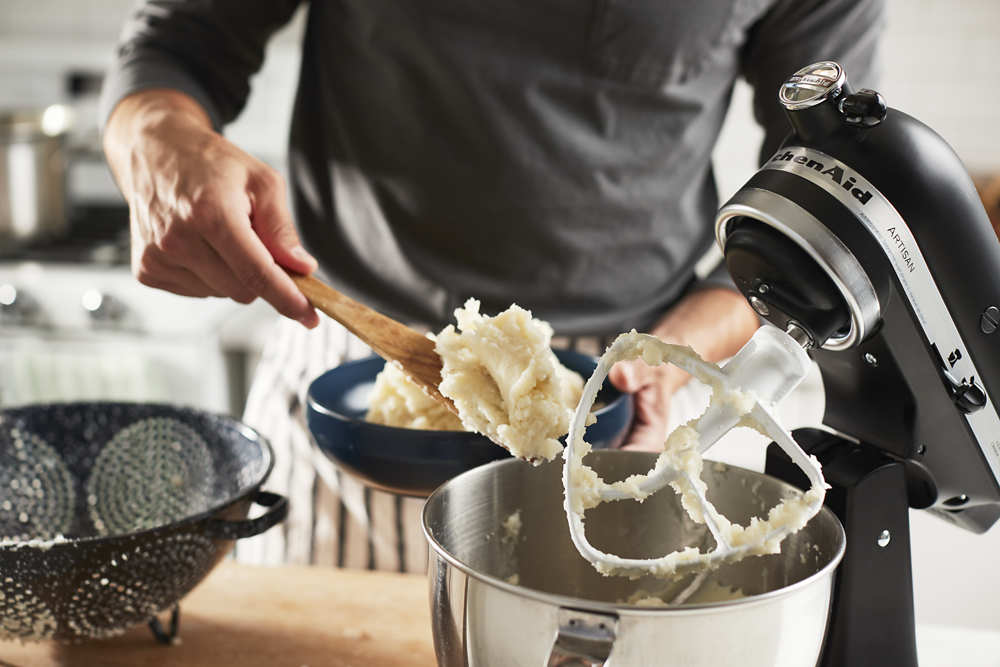 Easy homemade mashed potatoes recipe