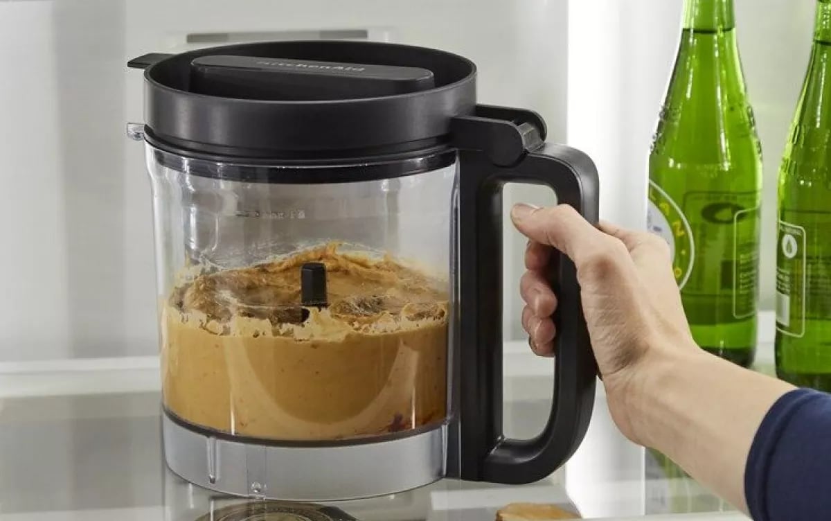 Make butter in kitchenaid top