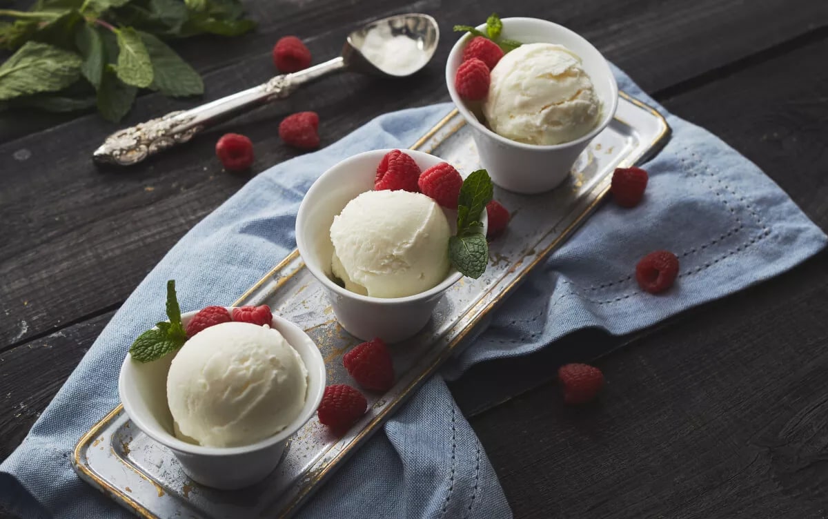 STAND MIXER VANILLA ICE CREAM RECIPE