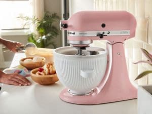 Stand mixer ice cream store