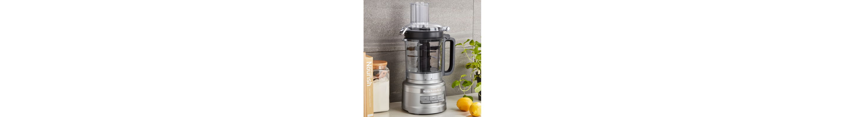 Fully assembled KitchenAid® food processor