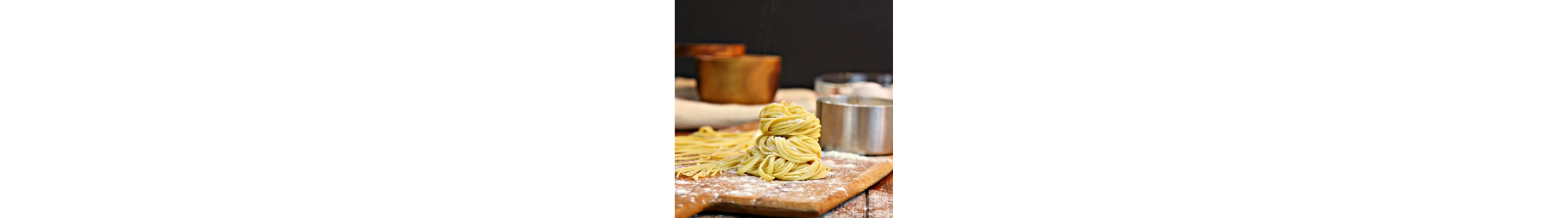 Homemade pasta noodles