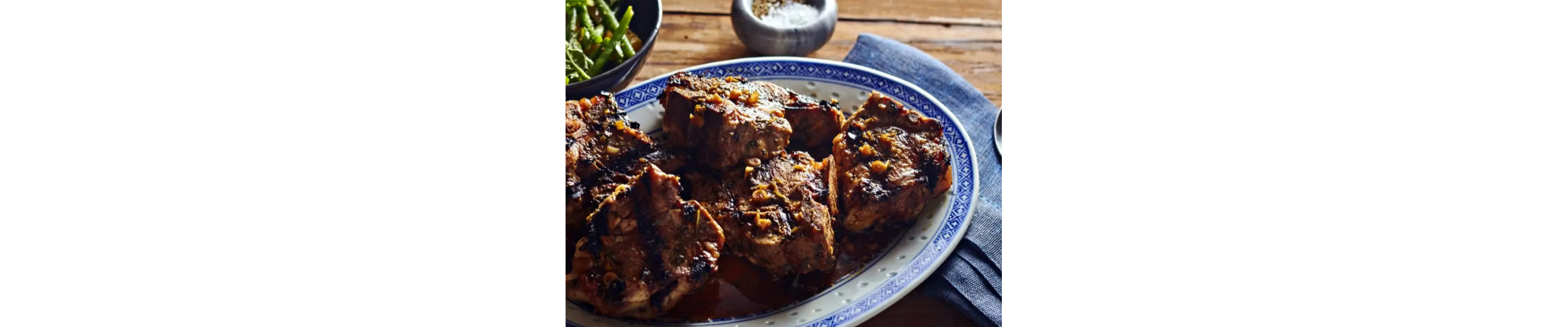 Homemade meat and vegetables on a plate