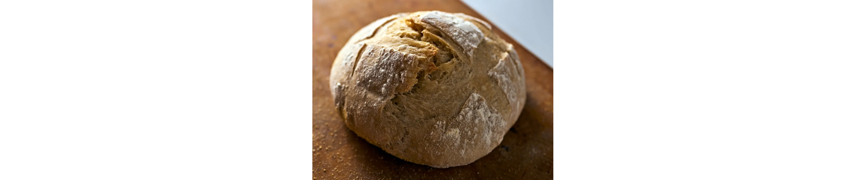 No Knead Italian Semolina Bread