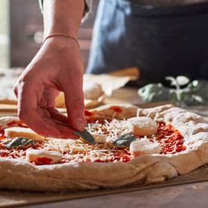 How to make a pizza stone outlet
