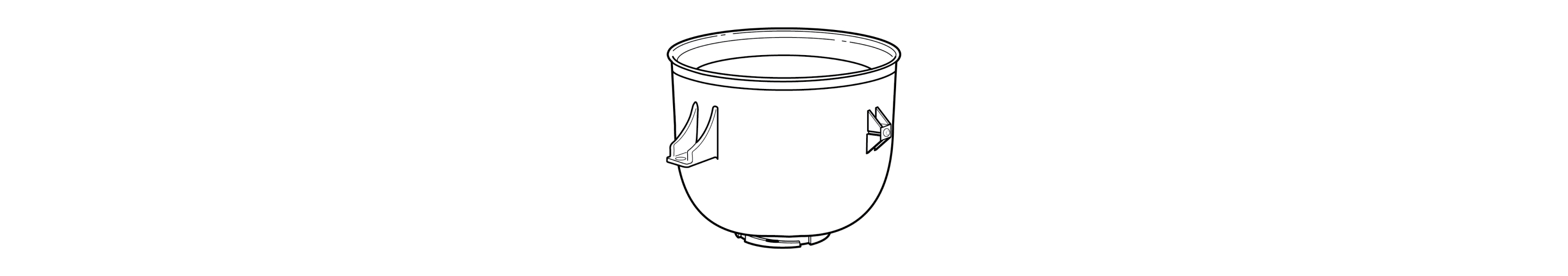 KitchenAid® Ice Cream Maker attachment freeze bowl