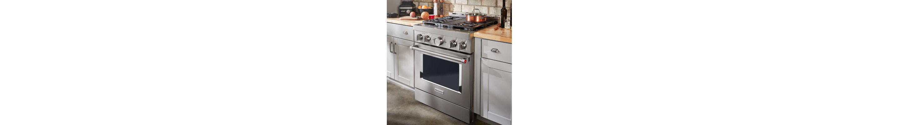 KitchenAid® commercial range