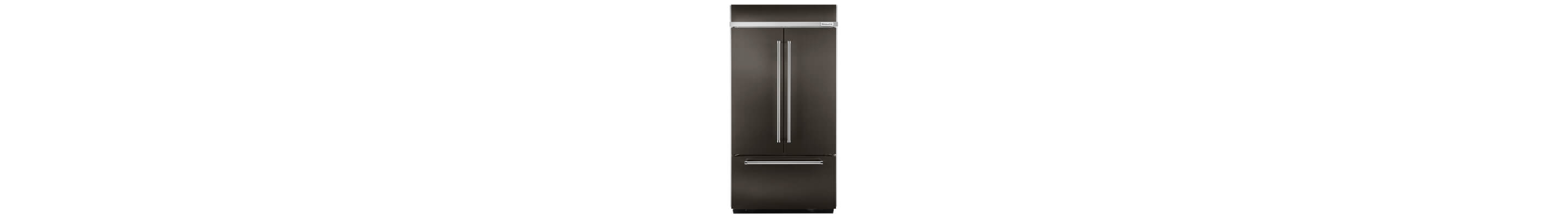 A large KitchenAid® French door refrigerator