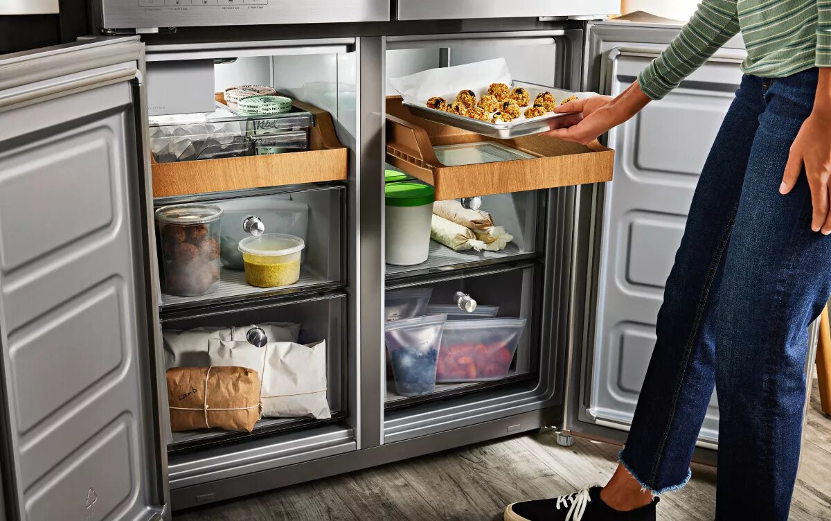 Kitchenaid fridge freezing food hotsell