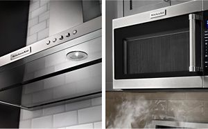 Kitchenaid ductless store range hood